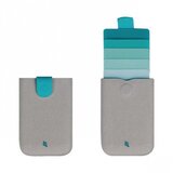 Allocacoc dax kaskadni novčanik na izvlačenje, za 5 kartica, aqua-sivi DH0056AQGY/DAXWLT Cene