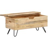 Furnova Skrinja 90x40x45 cm trden mangov les, (21956043) | Shoptok.si