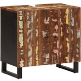 The Living Store Omarica za umivalnik 62x33x58 cm trden predelan les in inž. les - Omarica Za Umivalnik, (21436714) Cene