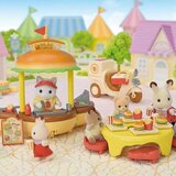  Dodaci za Kuću za Lutke Sylvanian Families Puesto de hamburguesas - Papa Latte Cat y Scooter 30 Dijelovi | shoptok.hr