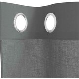 Voile zavjese s ušicama 2 kom tamnosive 140x140 cm | shoptok.hr