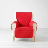 Douceur d intérieur Rdeča zaščitna prevleka za fotelj 165 cm Lounge –