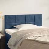  Posteljno vzglavje temno modro 80x5x78/88 cm žamet, (20953766) | Shoptok.si