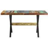 Maison Chic Jedilna miza - Kuhinjska miza - Jedilni stol 140x70x76 cm trden predelan les, (21715119) | Shoptok.si