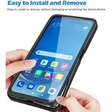 Techsuit ColorVerse 360 Series obostrana zaštitna maska za Samsung Galaxy A12 – crna | shoptok.hr