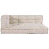  Jastučić za paletni kauč 3 pcs Krem 120 x 80 x 34 cm Tkanina | Eponuda.ba