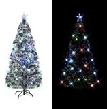 vidaXL Umjetno božićno drvce sa stalkom LED 150 cm optička vlakna | shoptok.hr