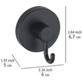 Wenko set od 2 crne zidne kuke za ručnik Vacuum-Loc® Pavia | shoptok.hr
