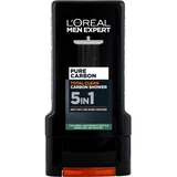 L´Oréal Paris Men Expert Pure Carbon 5in1 gel za tuširanje 300 ml za moške