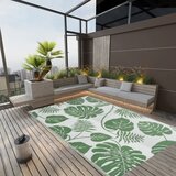 Vanjski tepih ARAKIL zeleni 190 x 290 cm PP | shoptok.hr