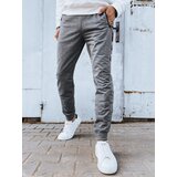 DStreet Spodnie męskie dresowe jasnoszare | Shoptok.si