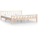  Posteljni okvir trden les 160x200 cm, (20601202) | Shoptok.si