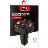  BLUETOOTH FM TRANSMITER T11 3.1A+PD RGB AMBIENT | Eponuda.ba