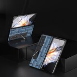 INORCO ABEEL For Honor Magic Vs 5G torbica za telefon iz pravega govejega usnja+PC Mahjong tekstura, ovitek s stojalom in filmom iz kaljenega stekla, (22036999) | Shoptok.si