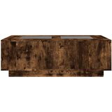  Stolić s beskonačnim LED svjetlima boja hrasta 116x69x40 cm | shoptok.hr