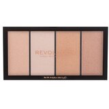 Revolution Re-loaded Palette paletka osvetljevalcev v prahu 20 g odtenek Lustre Lights Warm | Shoptok.si