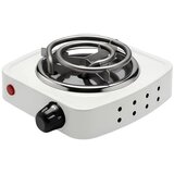 AVIZAR Prenosni električni grelnik 500 W, grelna plošča 14 cm, kompakten, Bela, (5000277473) | Shoptok.si