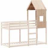 Krov za dječji krevet 60 x 99 x 139,5 cm od masivne borovine | shoptok.hr