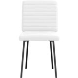  Jedilni stol 2 kosa belo umetno usnje | Shoptok.si