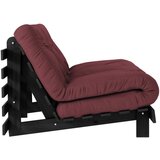 Karup Design Bordo rdeča raztegljiva sedežna garnitura 140 cm Roots Black Night – | Shoptok.si
