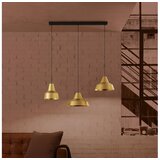 Eglo 390016 - visilica na sajli savarna 3xE27/40W/230V zlatna | Eponuda.com