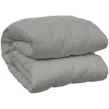 vidaXL Obtežena odeja siva 235x290 cm 15 kg blago, (20768790) Cene
