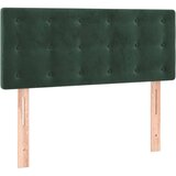  Krevet s oprugama i madracem LED tamnozelenim 120x190 cm baršun | shoptok.hr