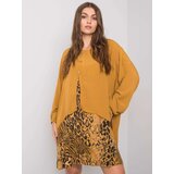 Italy Moda Dress-DHJ-SK-21451.50-dark yellow Cene