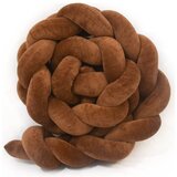 Puffi Enojna obroba za otroško posteljo PLIŠ ČOKOLADA 70 cm Cene