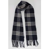 Defacto Men's Plaid Patterned Woven Scarf