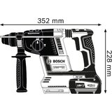 Bosch Akumulatorski elektro-pneumatski čekić - bušilica Bosch GBH 18V-26 2x6.0Ah SDS-plus (0611909003) | ePonuda.com