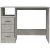  Radni stol siva boja betona 102x50x76 cm konstruirano drvo | Eponuda.ba