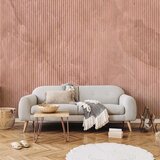  Foto tapeta - Pink reed - solid background with textured vertical stripes with pattern 400x280 Standard | shoptok.hr