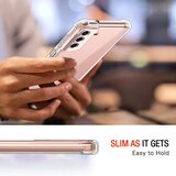 Techsuit Shockproof Clear Silicone prozirna maskica otporna na udarce za Samsung Galaxy S21 FE 5G | shoptok.hr