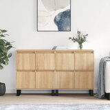 The Living Store Komoda 2 kosa sonoma hrast inženirski les - Komoda, (21503307) | Shoptok.si