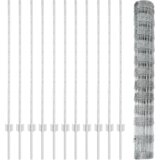 vidaXL Ogradni stupovi 22 kom U-kanal 120 cm Galvanizirani čelik | shoptok.hr