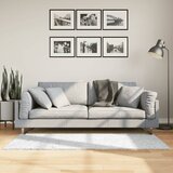 vidaXL Tepih OVIEDO kratkih vlakana sivi 80 x 150 cm Cijene