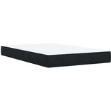 Box spring krevet s madracem crni 120 x 200 cm baršunasti | shoptok.hr