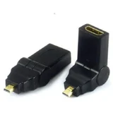 Adapter (HDMI ženski na Mini HDMI muški, rotacioni)