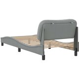  Okvir za krevet bez madraca Hvar svjetlosivi 80x200 cm od tkanine | shoptok.hr