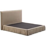 Kave Home Sivorjava oblazinjena zakonska postelja 180x200 cm Jaira – Cene
