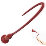 SuperLove Premium Silicone Vibrating Urethral Sound for Deep Stimulation Red Cene