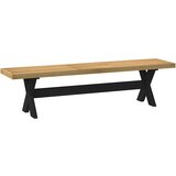 vidaXL Jedilna klop NOAIN 180x40x45 cm trdna borovina cene