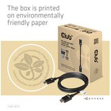 Club3d HDMI priključni kabel HDMI A utikač, HDMI A utikač 3.00 m crna CAC-1373 vatrostalan HDMI kabel | shoptok.hr