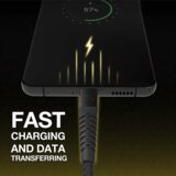 Scosche , Strikeline heavy-duty kabel USB-C na USB-C, 1.2m, sivi | shoptok.hr
