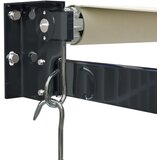 Tenda na uvlačenje krem 5 x 3 m od tkanine i aluminija | shoptok.hr