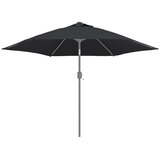  Zamjenska tkanina za vrtni suncobran crna 300 cm | shoptok.hr