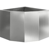  Kutni Sadič Srebrno 45 x 45 x 35 cm Pocinčani čelik | shoptok.hr