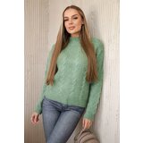Kesi Dark mint sweater | shoptok.hr