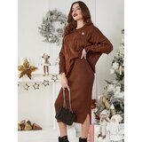 Resti Acrylic braided women's set with sweater and skirt Warm&Fuzzy | shoptok.hr